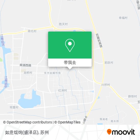 如意馄饨(盛泽店)地图