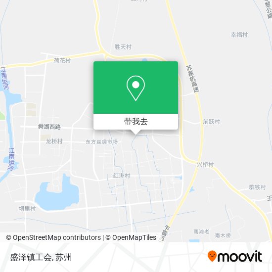 盛泽镇工会地图
