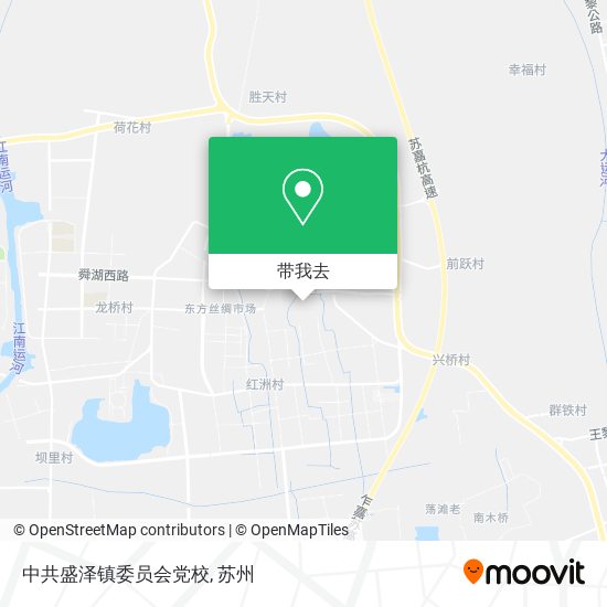 中共盛泽镇委员会党校地图