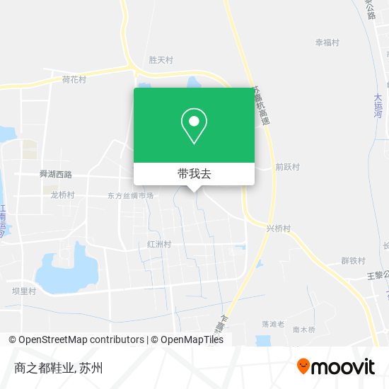 商之都鞋业地图