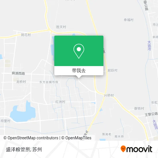 盛泽粮管所地图