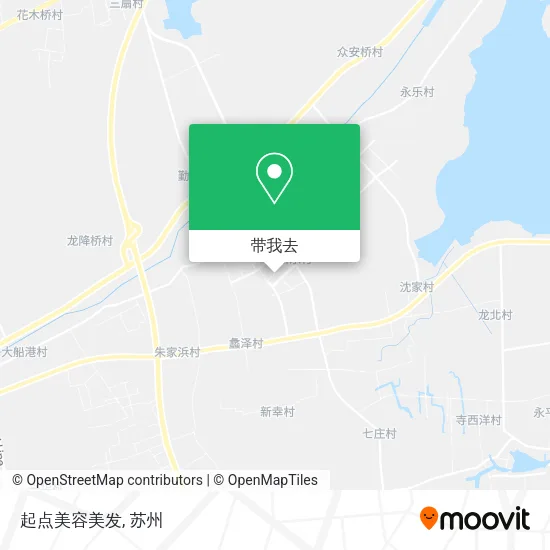 起点美容美发地图