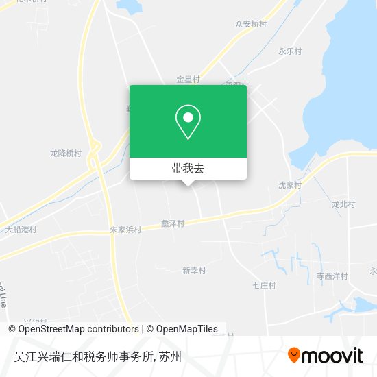 吴江兴瑞仁和税务师事务所地图