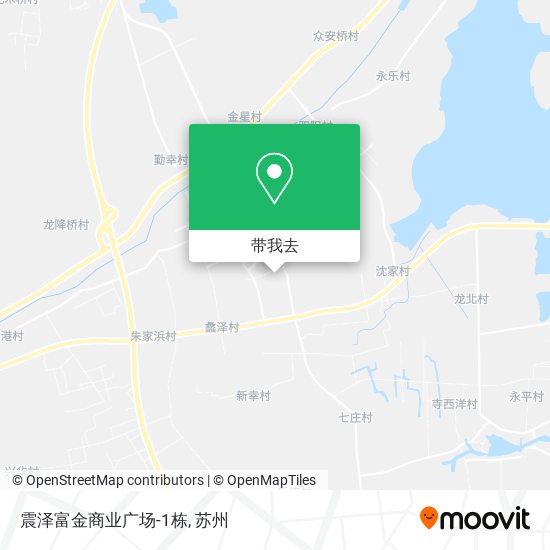 震泽富金商业广场-1栋地图