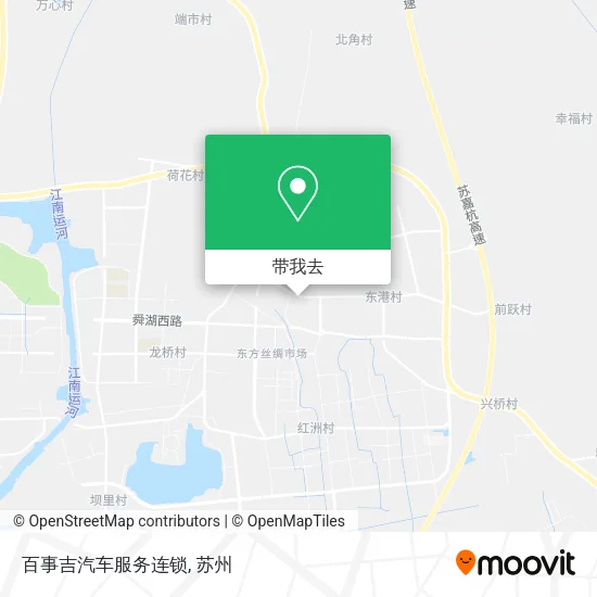 百事吉汽车服务连锁地图