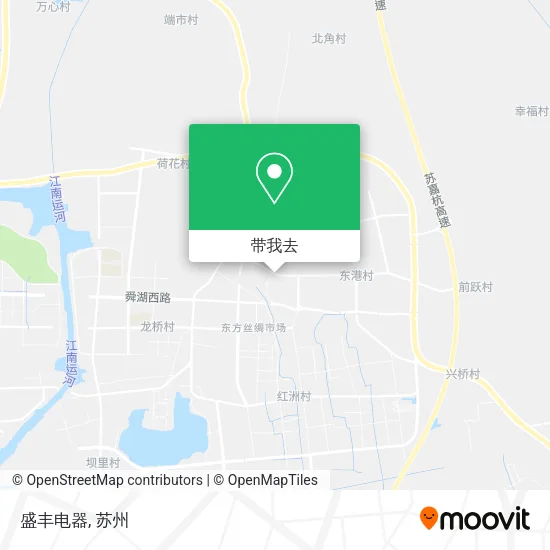 盛丰电器地图