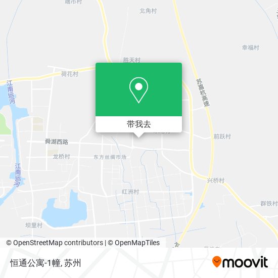 恒通公寓-1幢地图