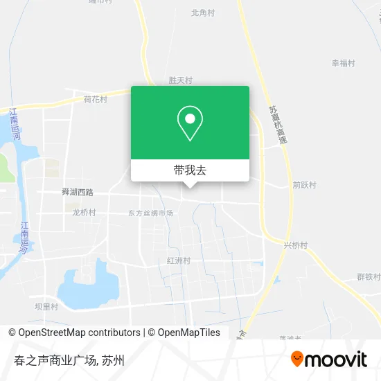 春之声商业广场地图