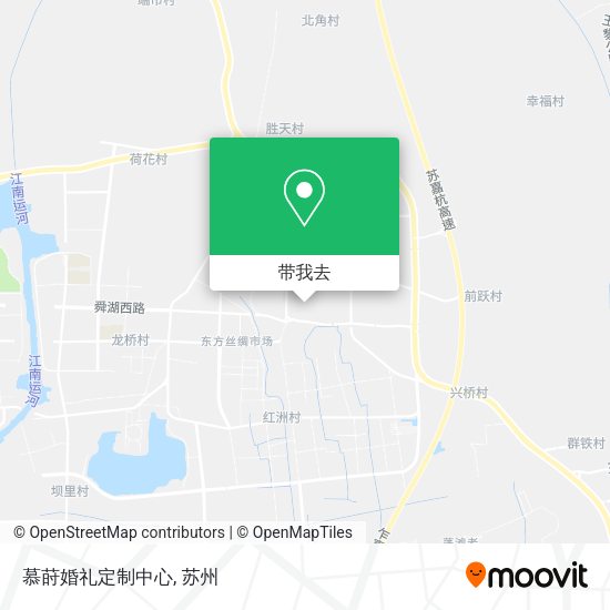 慕莳婚礼定制中心地图