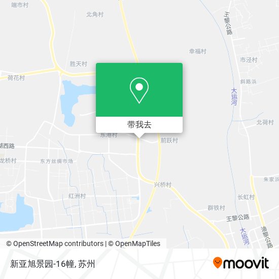 新亚旭景园-16幢地图