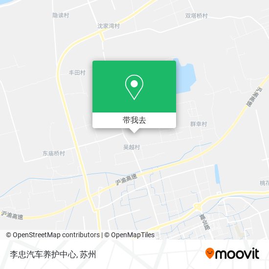 李忠汽车养护中心地图
