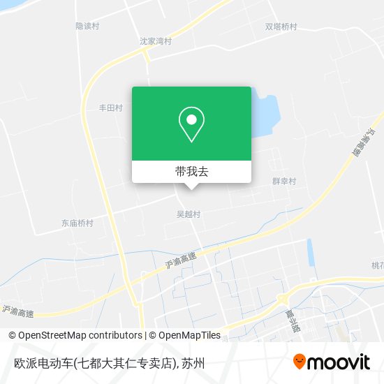 欧派电动车(七都大其仁专卖店)地图