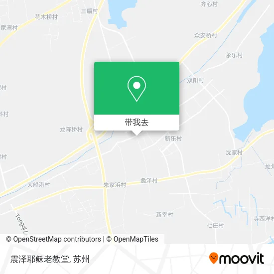 震泽耶稣老教堂地图