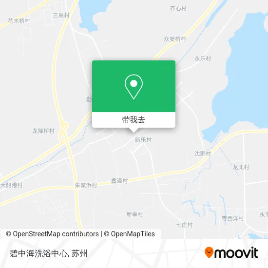 碧中海洗浴中心地图