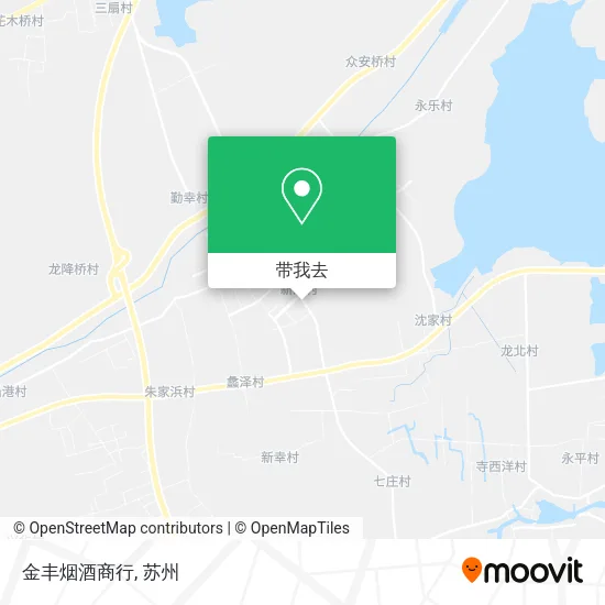 金丰烟酒商行地图