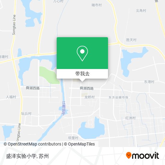 盛泽实验小学地图