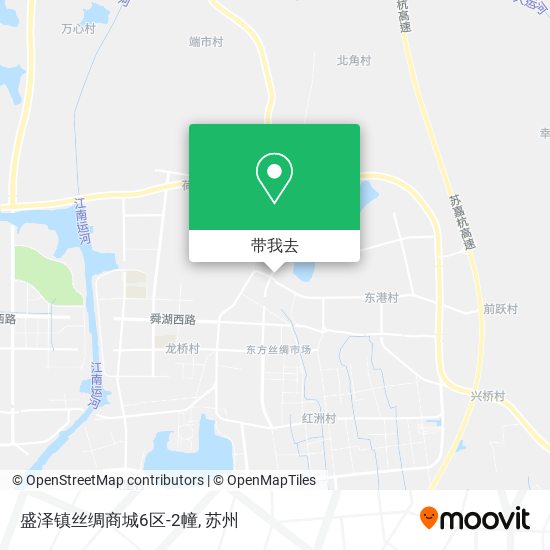 盛泽镇丝绸商城6区-2幢地图