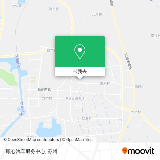 顺心汽车服务中心地图