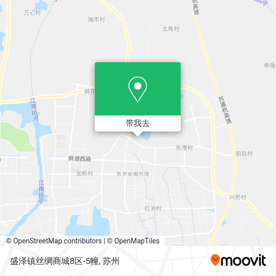盛泽镇丝绸商城8区-5幢地图