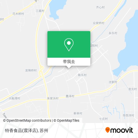 特香食品(震泽店)地图