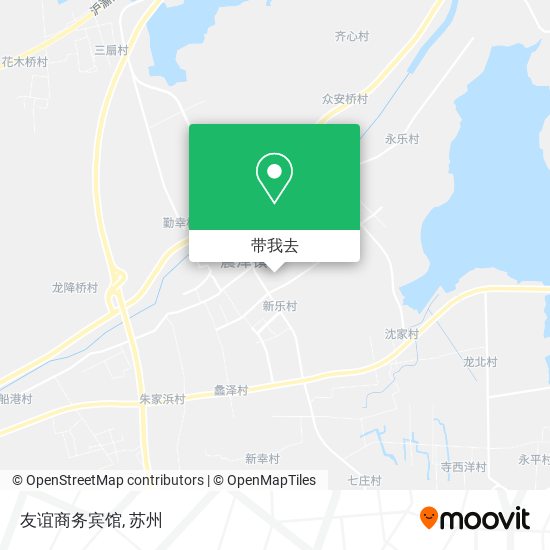 友谊商务宾馆地图