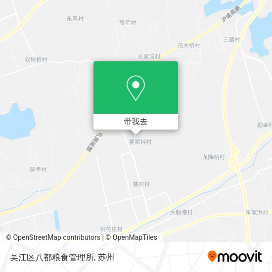 吴江区八都粮食管理所地图