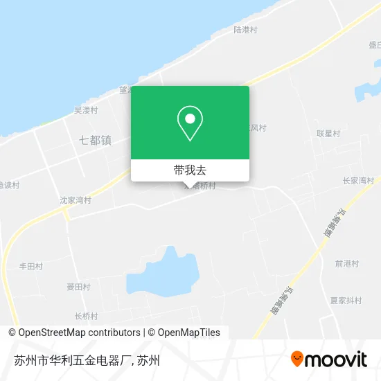 苏州市华利五金电器厂地图