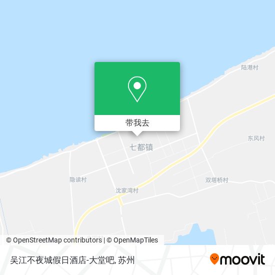 吴江不夜城假日酒店-大堂吧地图