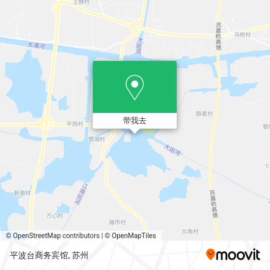 平波台商务宾馆地图