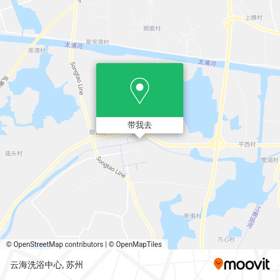 云海洗浴中心地图