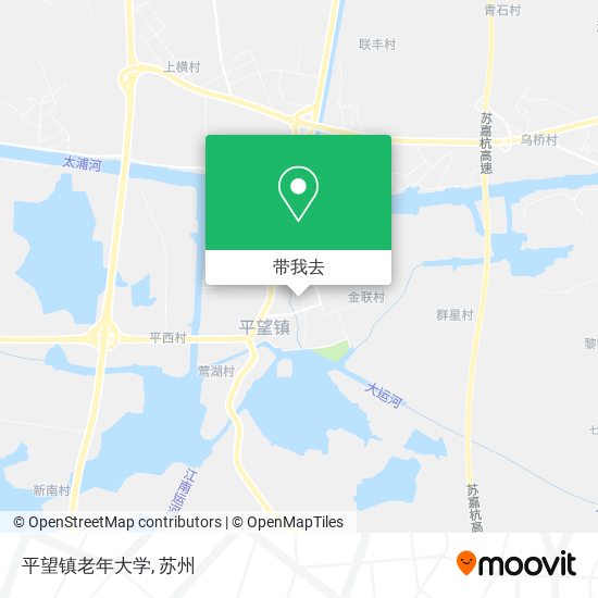 平望镇老年大学地图