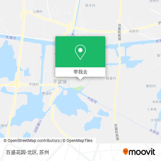 百盛花园-北区地图