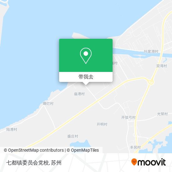 七都镇委员会党校地图
