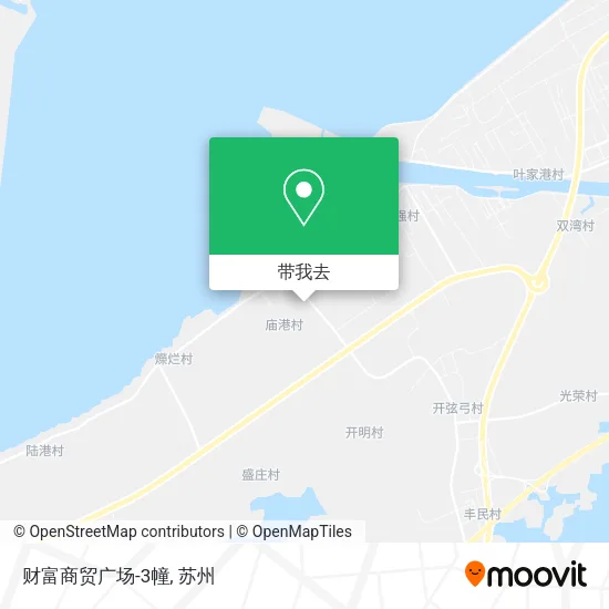 财富商贸广场-3幢地图