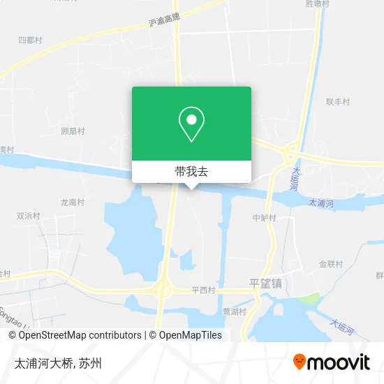 太浦河大桥地图