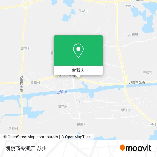 凯悦商务酒店地图