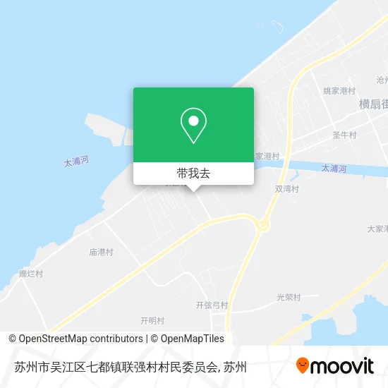 苏州市吴江区七都镇联强村村民委员会地图