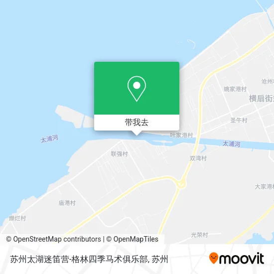 苏州太湖迷笛营-格林四季马术俱乐部地图