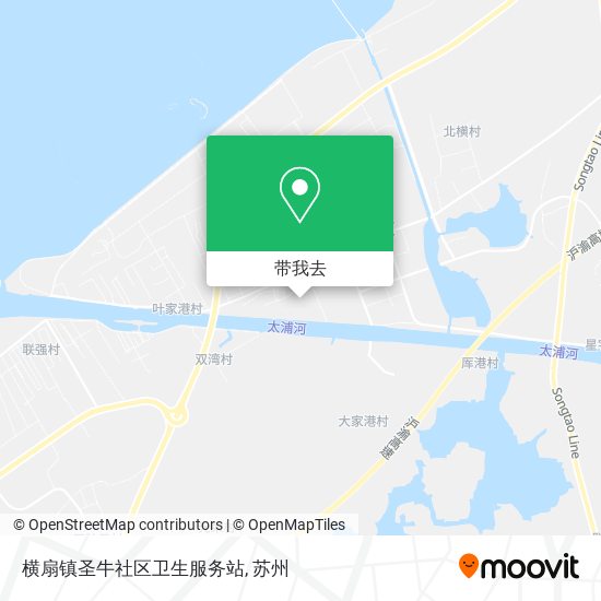 横扇镇圣牛社区卫生服务站地图