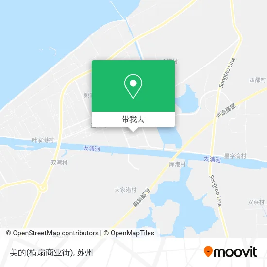 美的(横扇商业街)地图