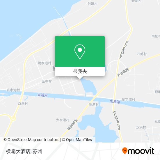 横扇大酒店地图