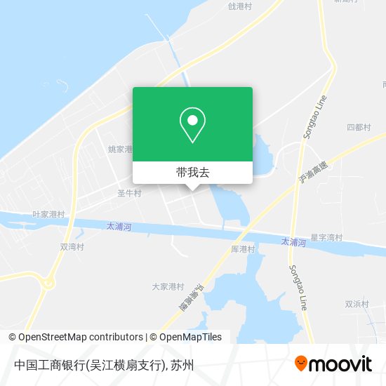 中国工商银行(吴江横扇支行)地图