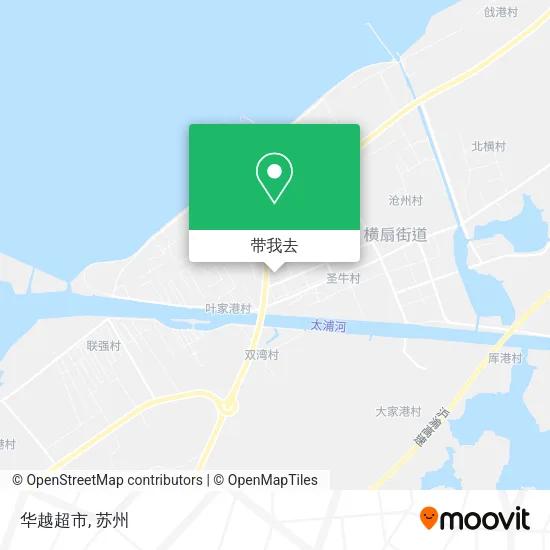 华越超市地图