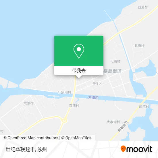 世纪华联超市地图