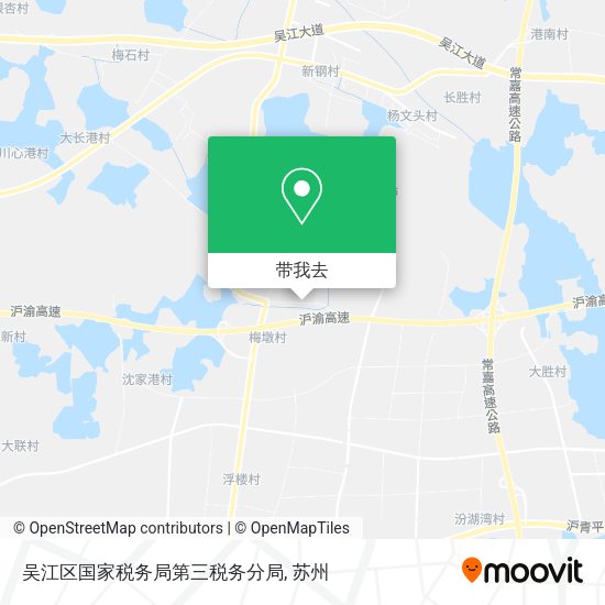 吴江区国家税务局第三税务分局地图