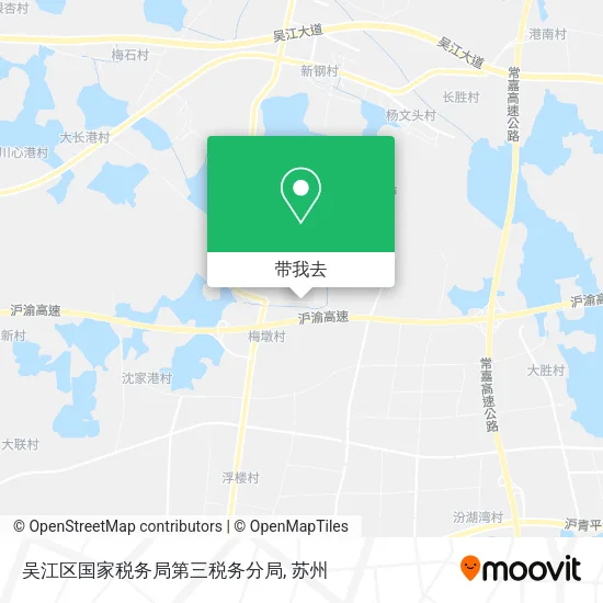 吴江区国家税务局第三税务分局地图