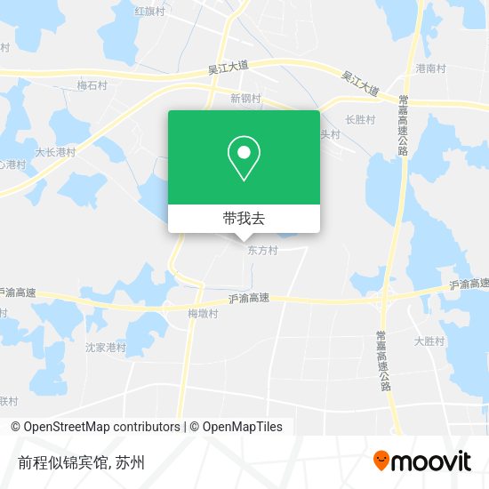 前程似锦宾馆地图