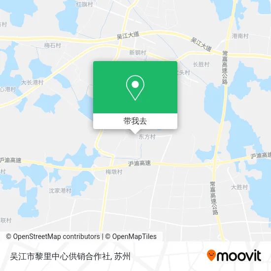 吴江市黎里中心供销合作社地图