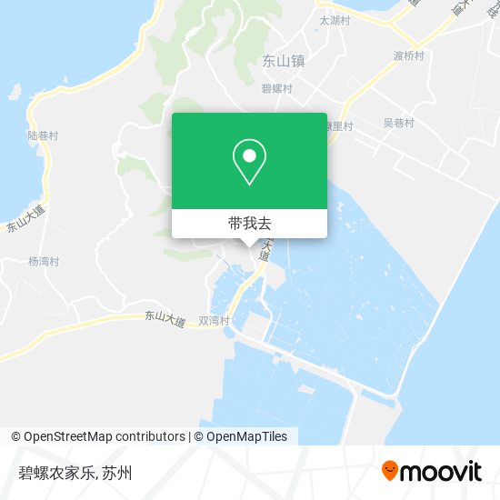 碧螺农家乐地图