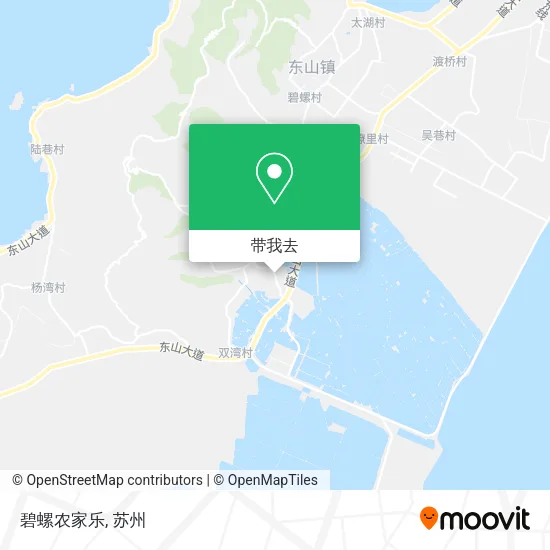 碧螺农家乐地图